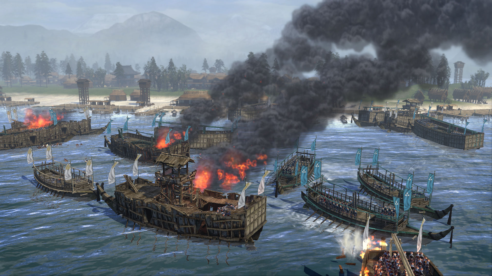 Total War: Shogun 2 videojuego: Plataformas y DLCs
